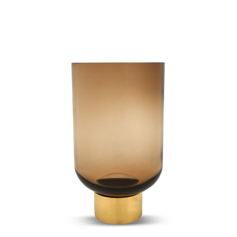 Luxor Glass Vase, Butterscotch